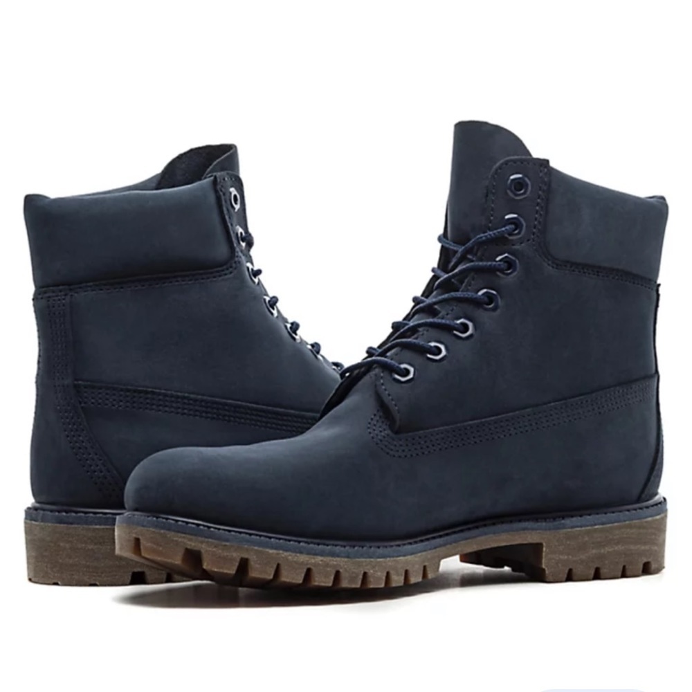 Big Kids Timberland 6" FOLKSTONE Boots Boys Size 4.5 Black Waterproof